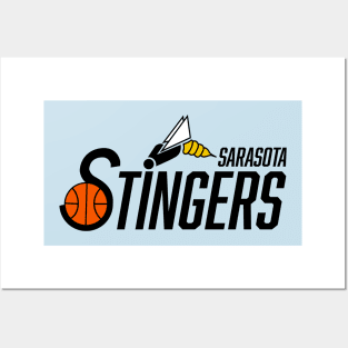 Defunct Sarasota Stingers CBA Basketball 1985 Posters and Art